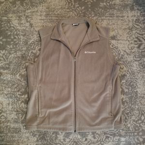 Columbia Zipper Fleece Vest